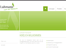 Tablet Screenshot of luhmann.org