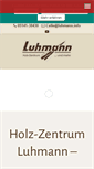 Mobile Screenshot of luhmann.info