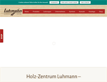 Tablet Screenshot of luhmann.info